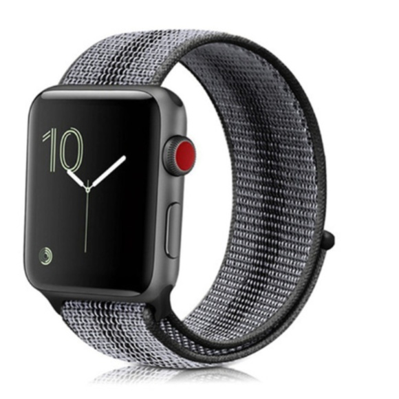 Other - NEW[BAND] Black Strap Strap Loop For Apple Watch